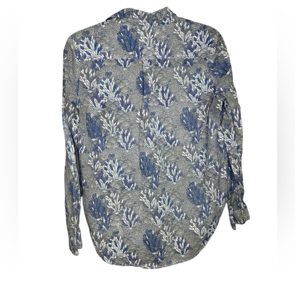 Roller Rabbit Guy Button Down Cotton Printed Shirt Size Small - Picture 9 of 12